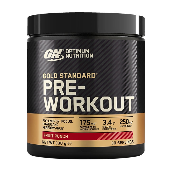 Optimum Nutrition Gold Standard Pre Workout Fruit Punch 330g